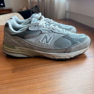 NEW BALANCE 993 MADE IN THE USA CORE GREY SZ 13 Made In USA MR993GL